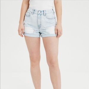 American Eagle Denim Mom Shorts
